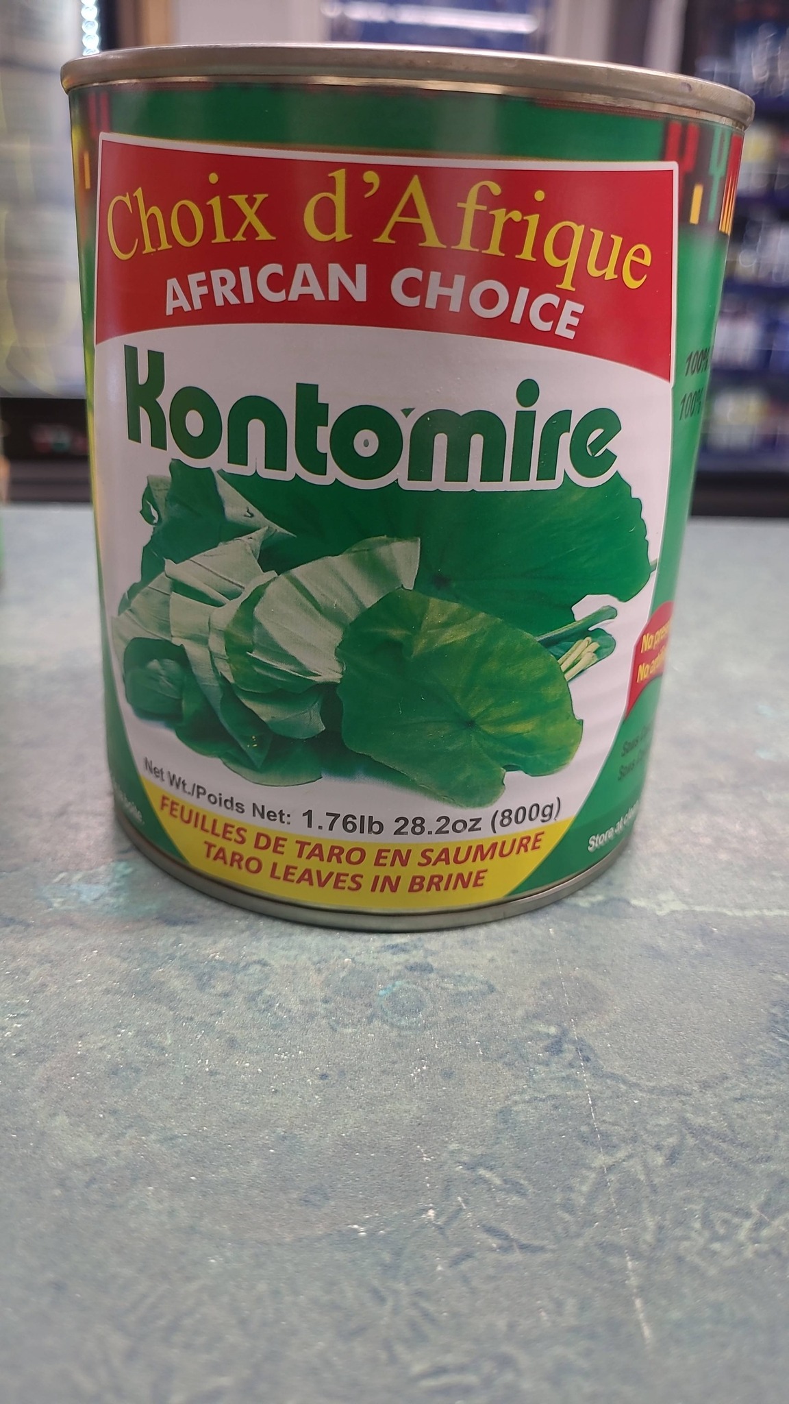 Feuilles de taro Kontomire