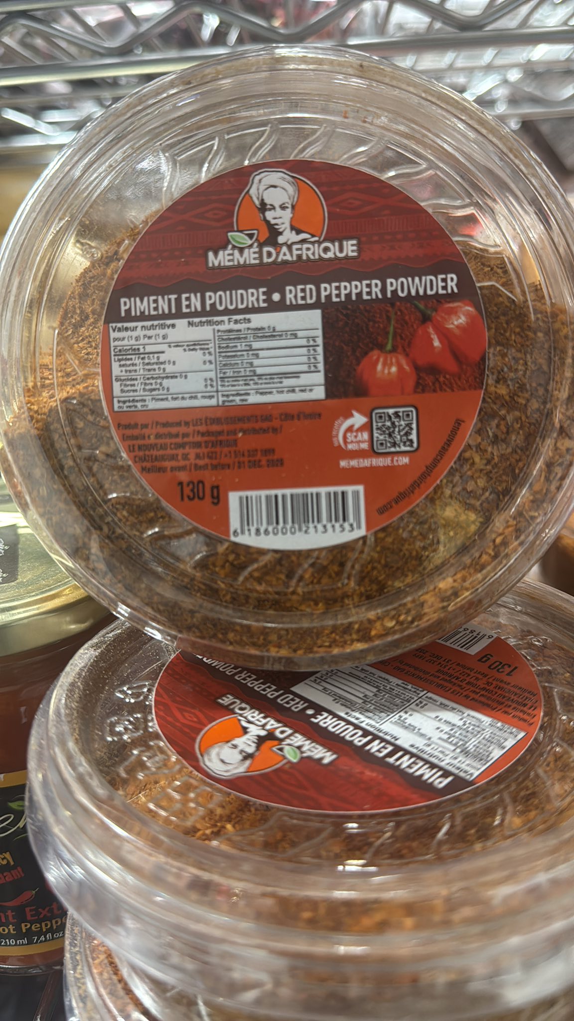Piment en poudre Mémé d'Afrique