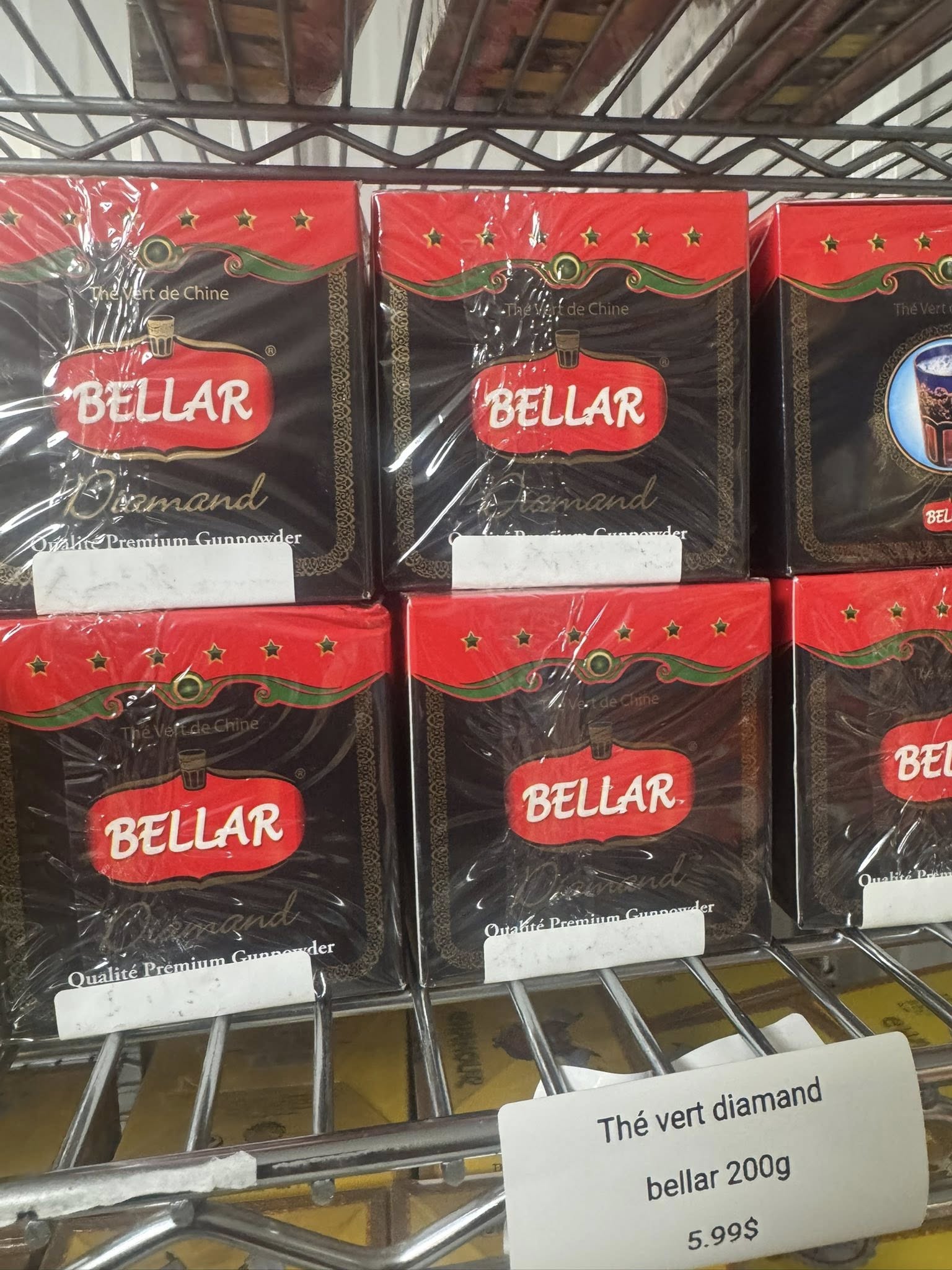 Thé vert Diamant Bellar